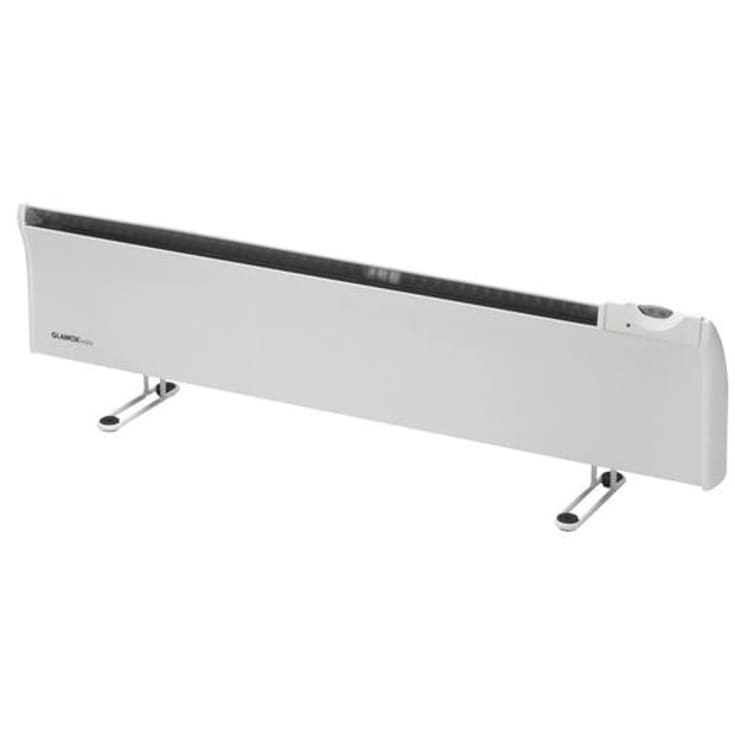 Glamox ben för TLO el-radiator, vit, 2 stk
