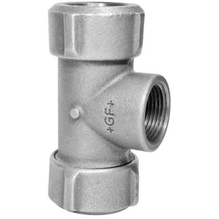 GF Primofit kompressions tee med gevind 1 1/4"