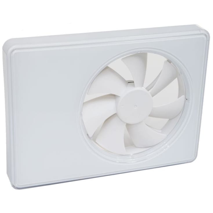 Duka SmartFan baderomsvifte, Ø100 mm, hvit