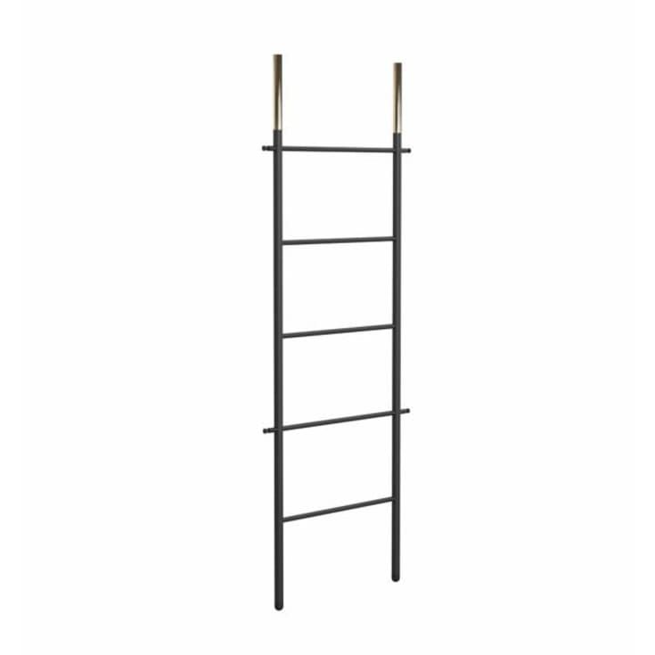 Frost Bukto Ladder håndklestativ 58x151,5 cm, sort/gull