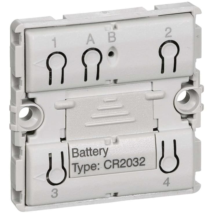 LK IHC Wireless Fuga Batteritryk, 4 slutte, 1 modul, uden afdækning