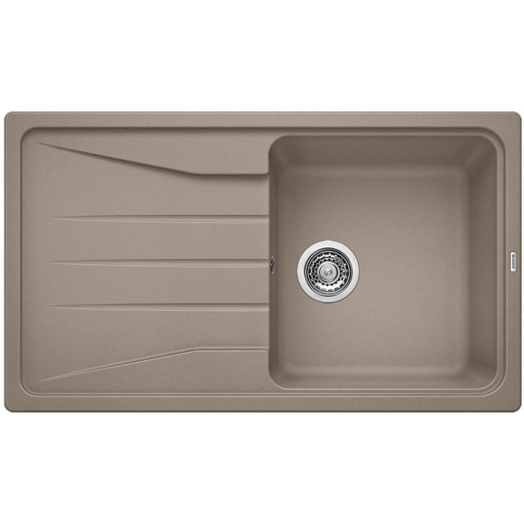 Blanco Sona 5 S UX diskbänk, 86x50 cm, beige