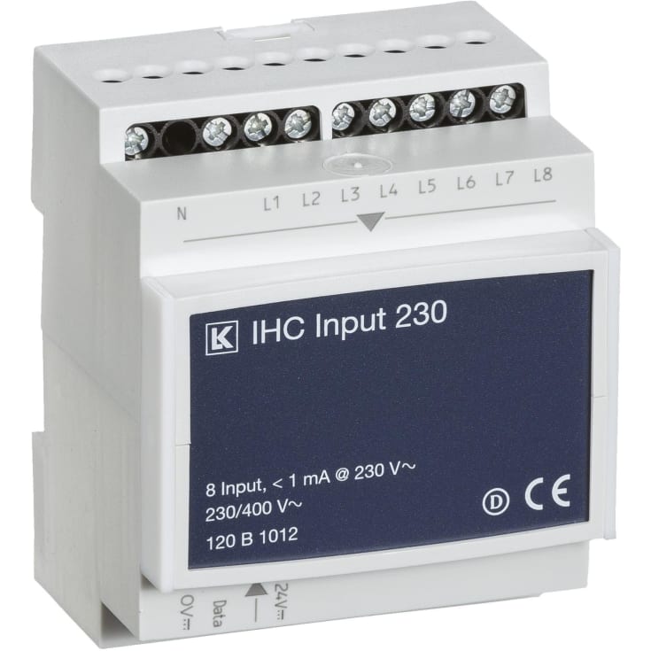LK IHC Control Input 230 V med 8 indgange