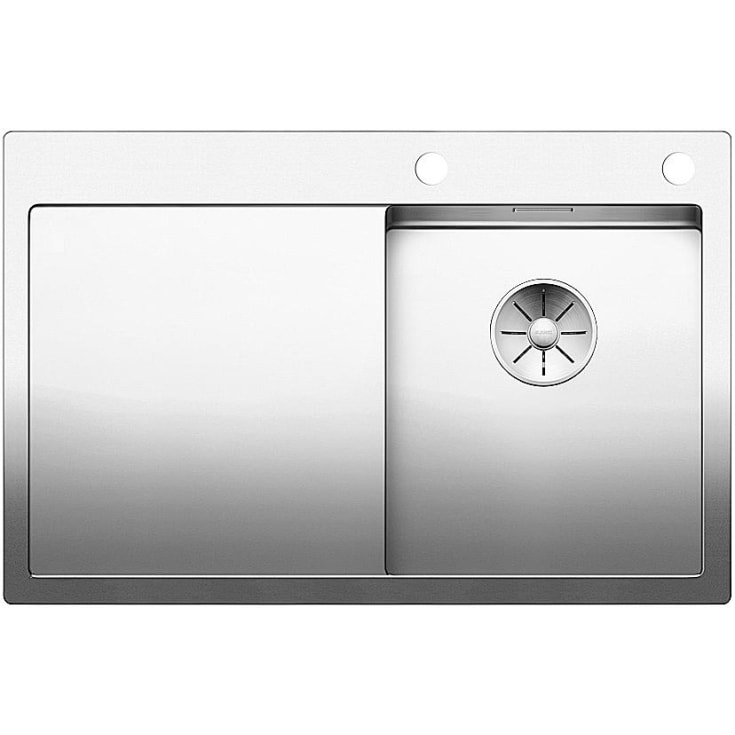 Blanco Claron 4 S IF MXI, diskbänk, 78x51 cm, rostfritt stål
