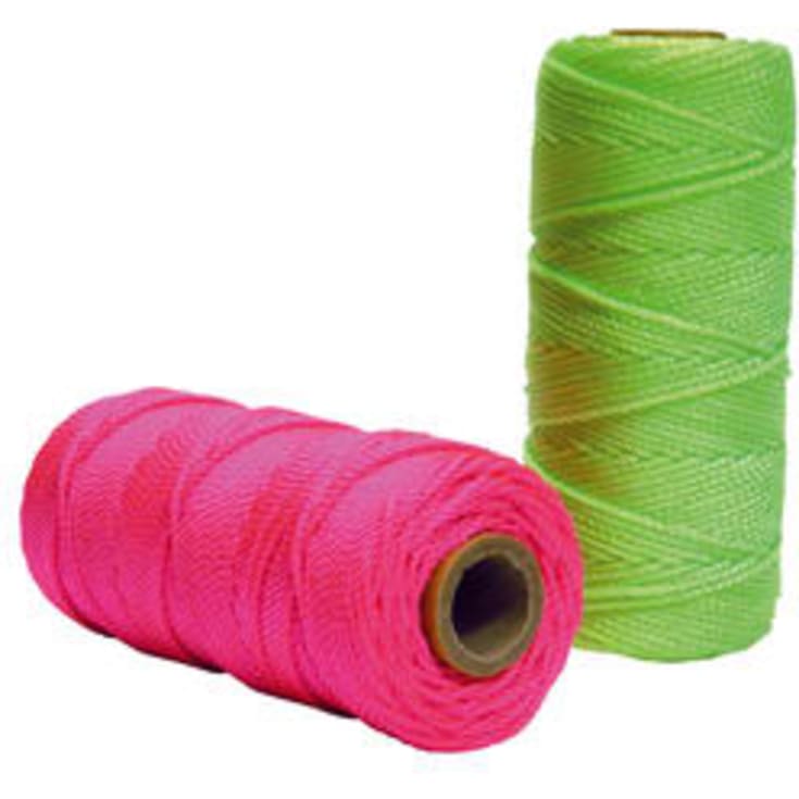 Murersnor 6/8 - 110meter - fluorescrende grøn