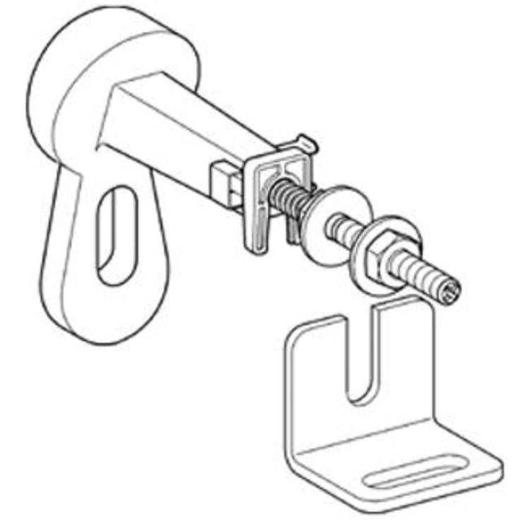 Grohe montagevinkel t/fastgørelse af elementer