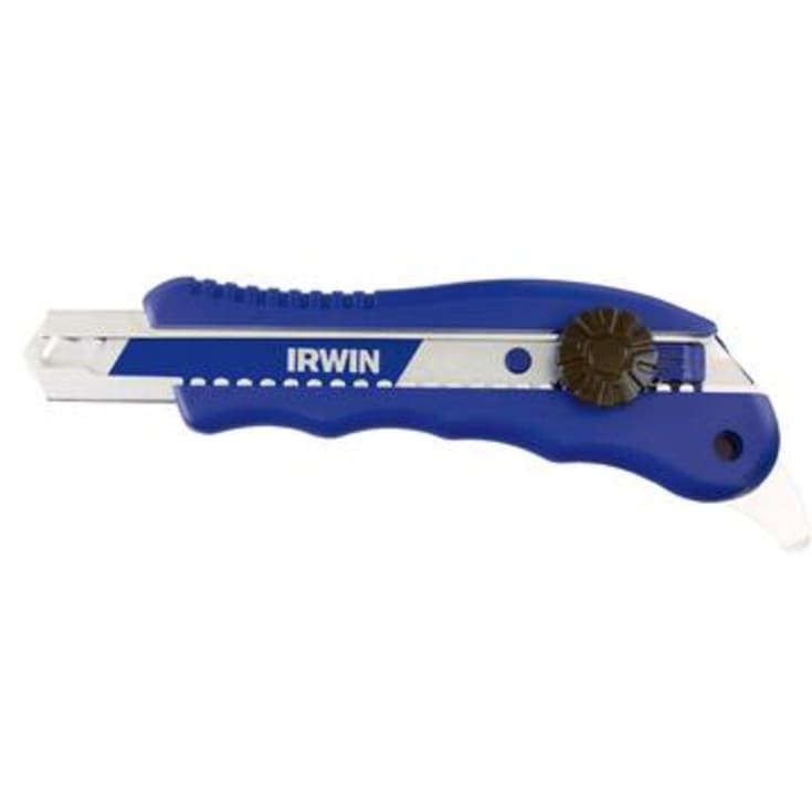Irwin 18 mm Brytebladkniv med hake og låseskrue
