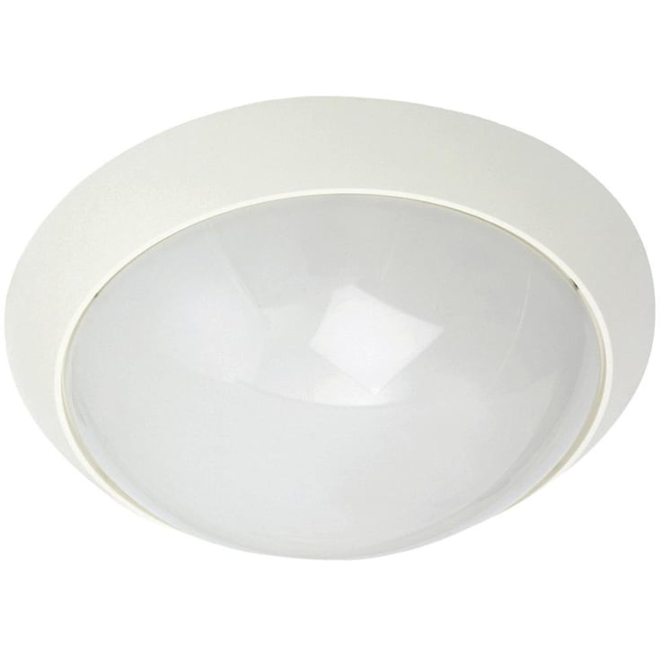 SG Enøk Plafond med sensor 10W LED E27, Hvid