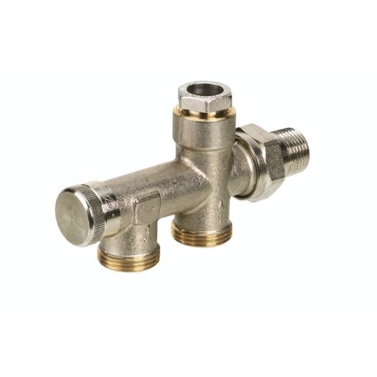 Danfoss RA-K radiatorkoppel för golvanslutning