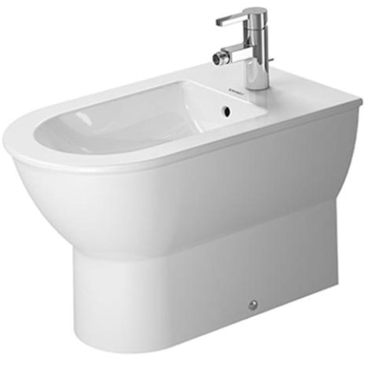 Duravit Darling New bidé, golvstående, rengöringsvänlig, vit