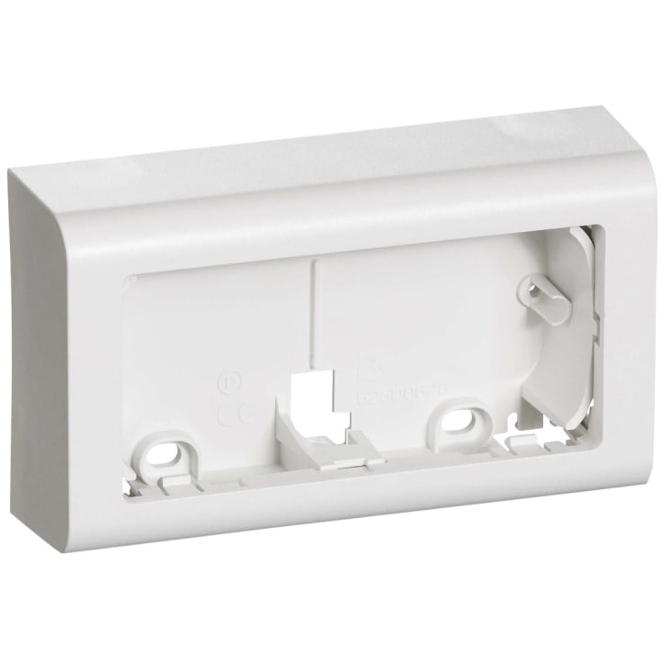LK Fuga Softline underlag vandret, 2 modul, hvid