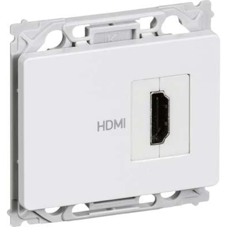 LK Opus 66 HDMI-udtag i hvid