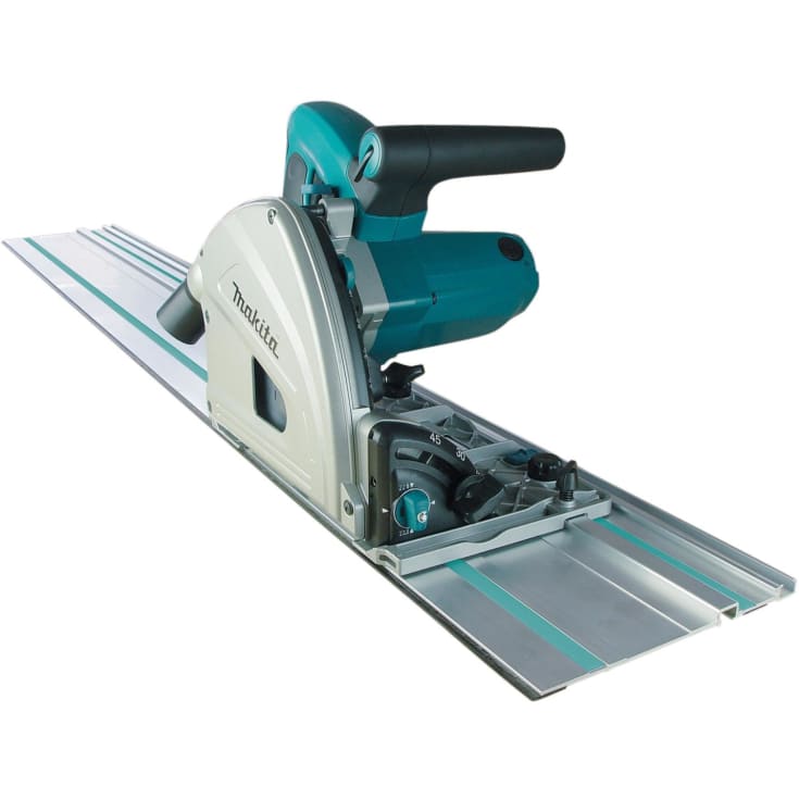 Makita instickssåg med skena, 1300W, 230V, Ø165mm