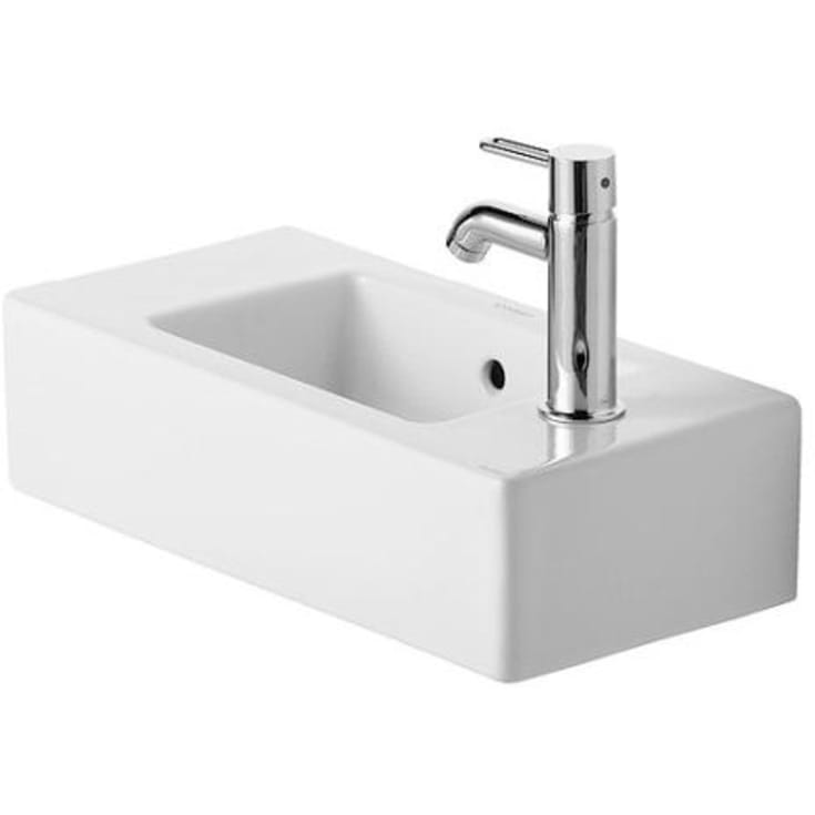 Duravit Vero servant, 50x25 cm, høyre, hvit