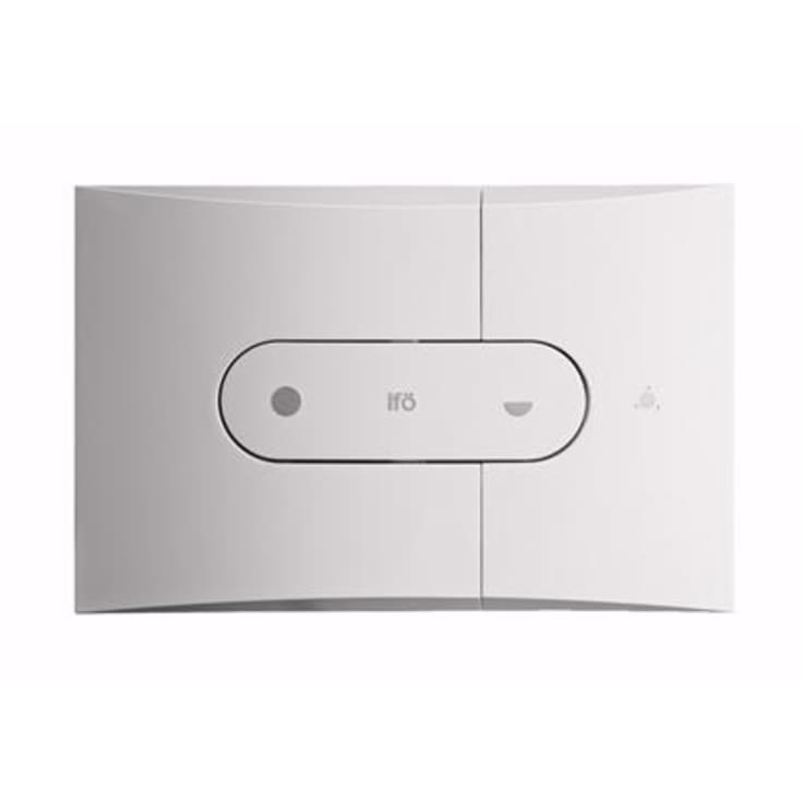 Ifö Sign betjeningsplate, hvit