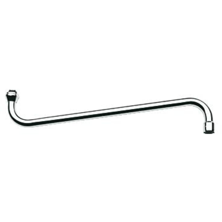 Grohe S-pip, 400 mm, 3/4", krom