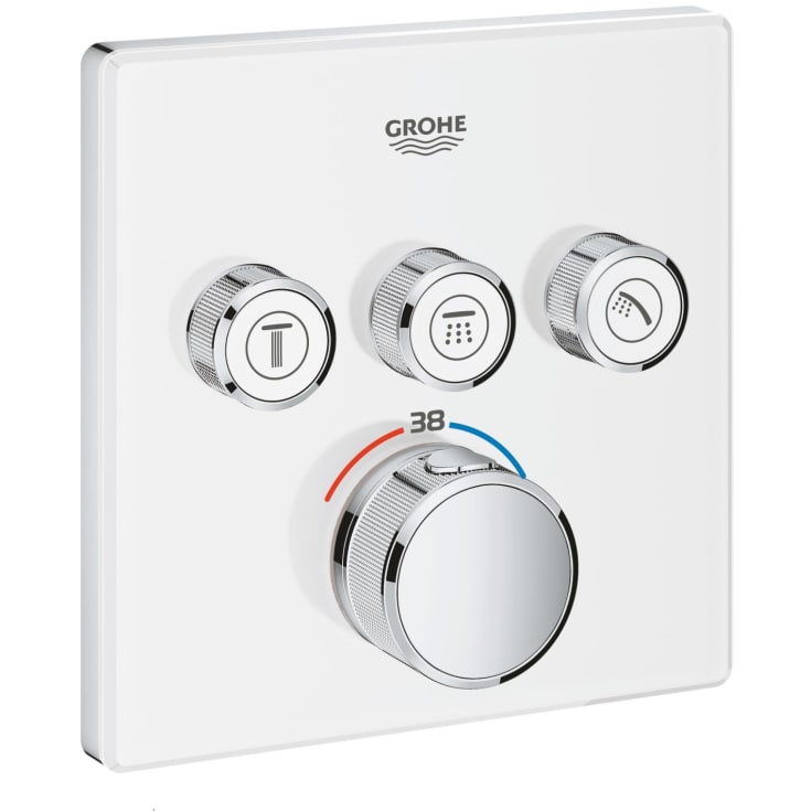 Grohe Grohtherm SmartControl duschblandare, vit