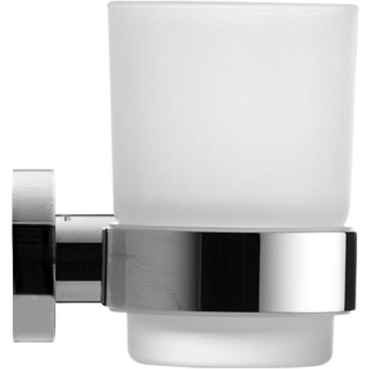 Duravit D-Code tandborstmugg, höger, krom