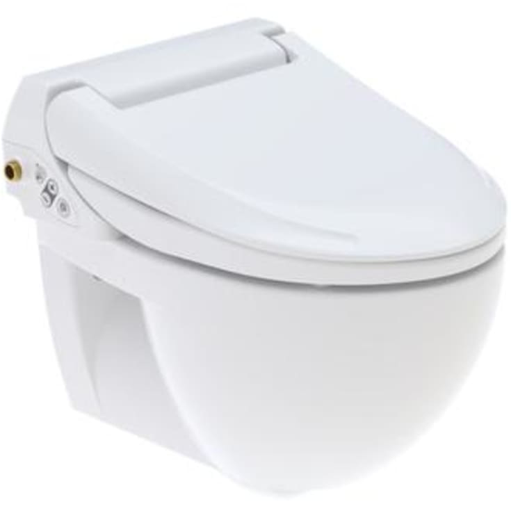 Geberit AquaClean 4000 douchetoilet, uden skyllekant, rengøringsvenlig, hvid