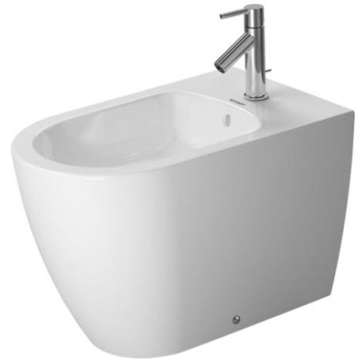 Duravit ME by Starck bidé, golvstående, rengöringsvänlig, vit