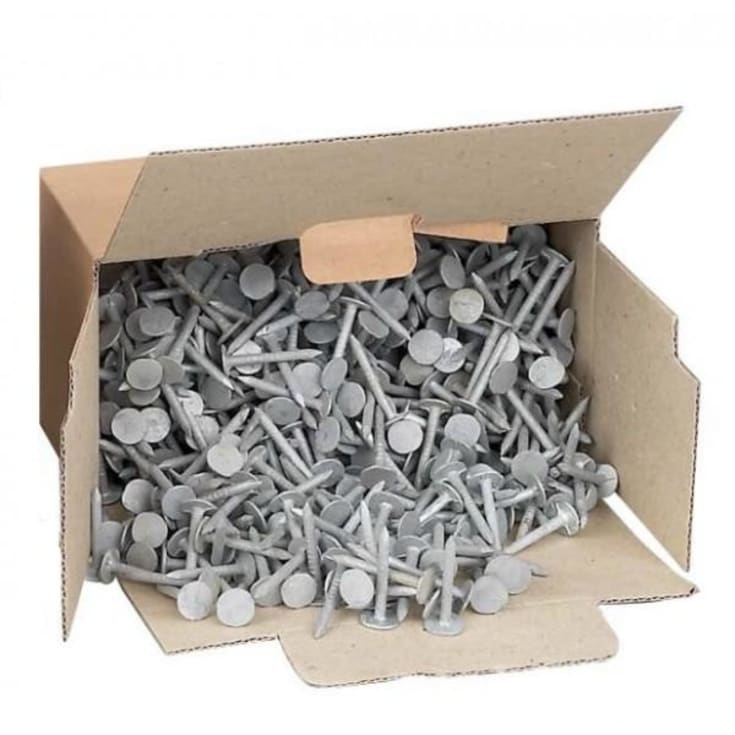 NKT Varmförzinkad pappspik, Ø2,5 x 25 mm, 950 st
