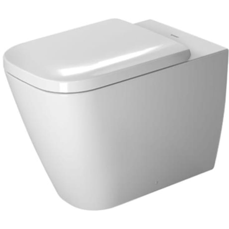 Duravit Happy D.2 toilet, back-to-wall, hvid