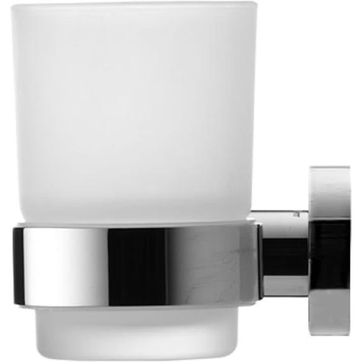 Duravit D-Code tandborstmugg, vänster, krom