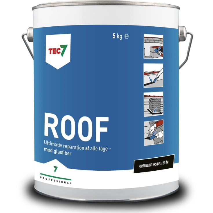 TEC7 Roof tagkit 5 kg i sort