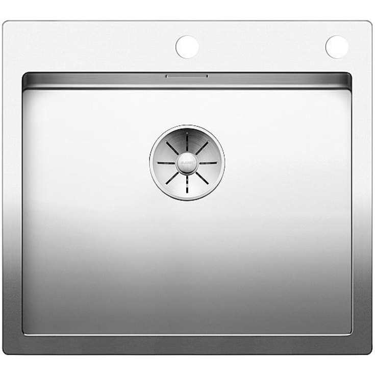 Blanco Claron 500 IF/A MXI diskbänk, 56x51 cm, rostfritt stål