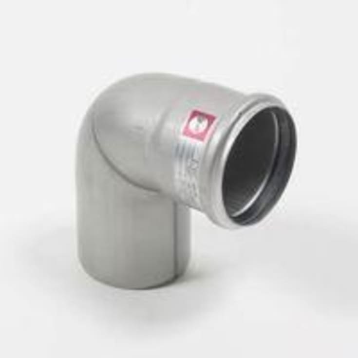 Blücher EuroPipe avløpsbend, 87,5°, Ø75 mm, rustfritt stål