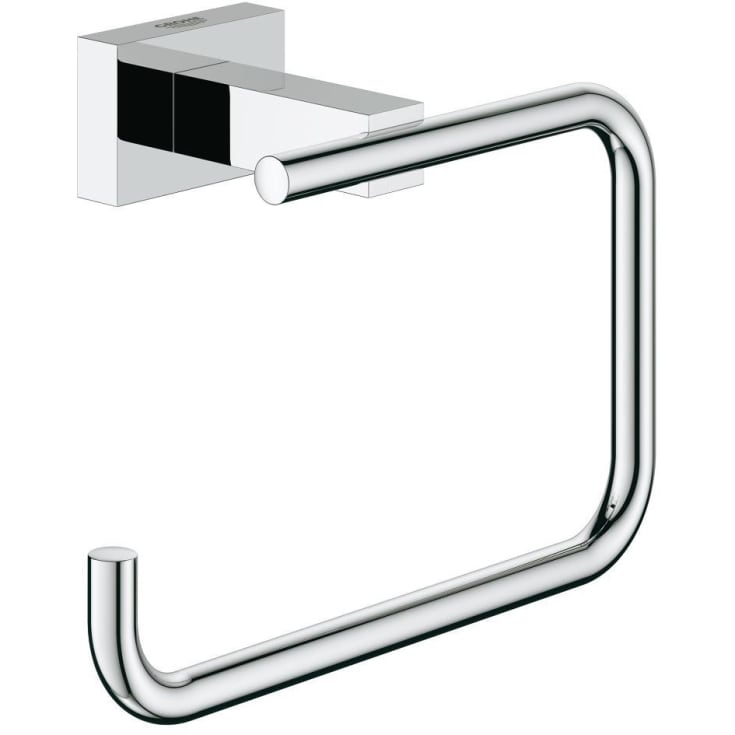 Grohe Essentials Cube toiletrulleholder, krom