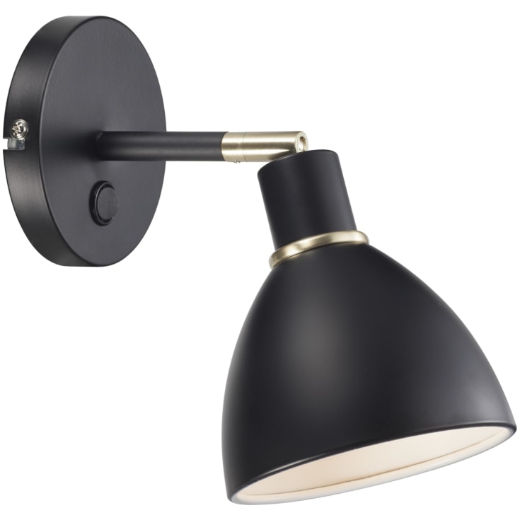 Nordlux Ray vegglampe, svart