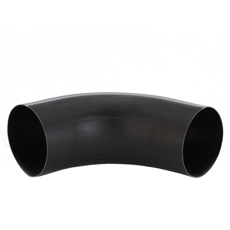 VmZinc bøjning 40 grader / Ø 80 mm, anthrazinc