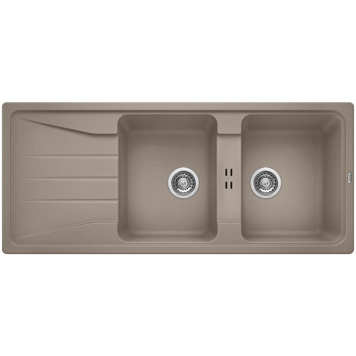 Blanco Sona 8 S UX diskbänk, 116x50 cm, beige