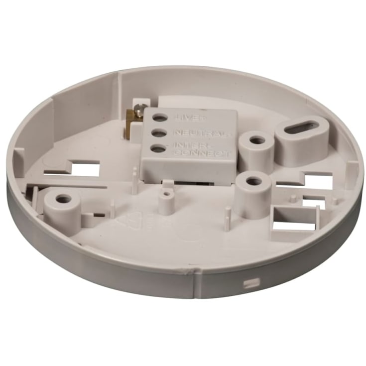 Life brandvarnare, 230V, 9V back-up batteri, vit