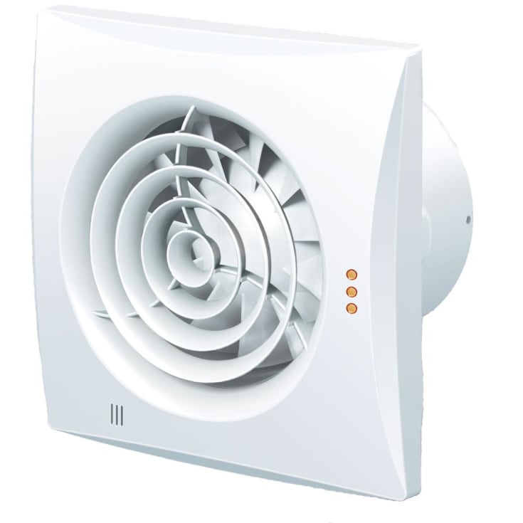 Ventilator PRO 35 TH fugt- og tidsstyret, Ø150 mm