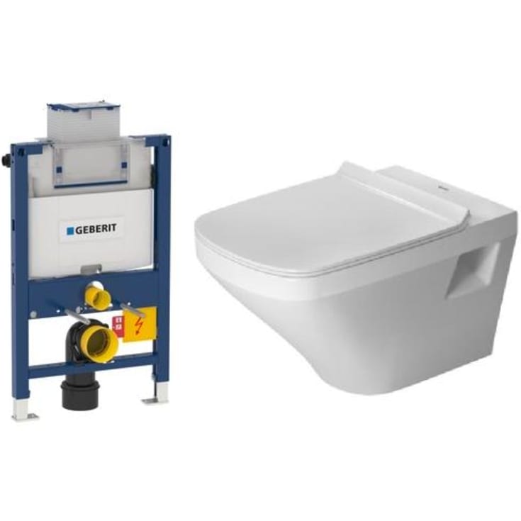 Duravit Durastyle vägghängt toalettpaket, vit