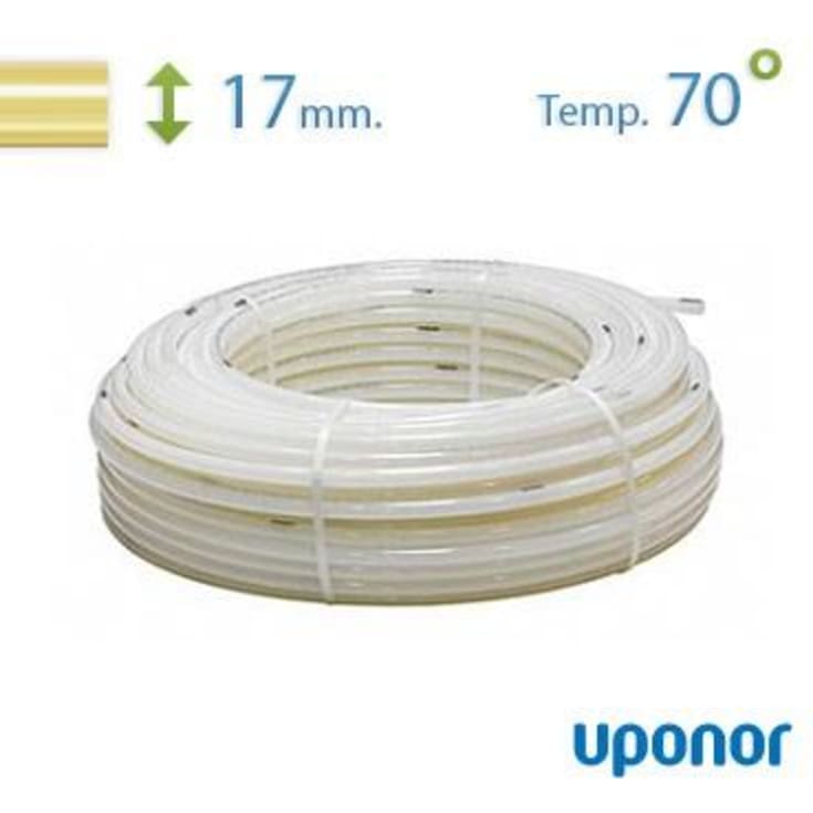 120 meter Uponor Comfort Pipe Plus pex rör til golvvärme, 17 mm