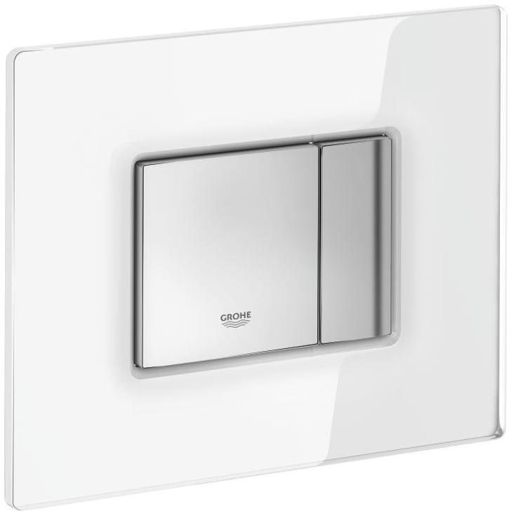 Grohe Skate Cosmopolitan betjeningsplate, hvit/krom