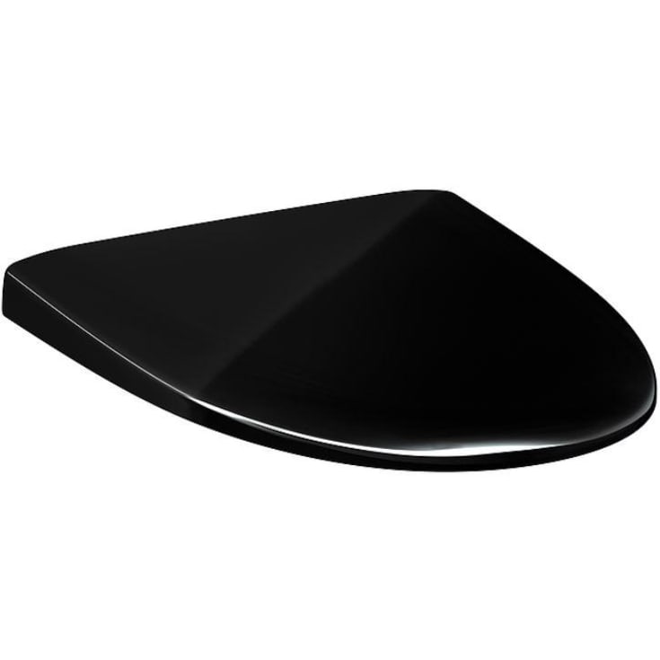 Gustavsberg Estetic toalettsits, soft close, avtagbar, svart