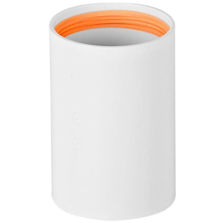 Avloppsmuff, Ø50 mm, vit