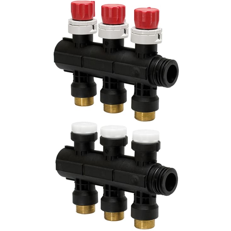 Uponor Vario Plus Q&E fordeler, 6 kurser, 17 mm