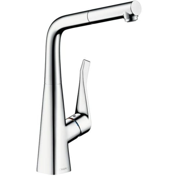 Hansgrohe Metris 320 kjøkkenarmatur, uttrekkbar tut, krom