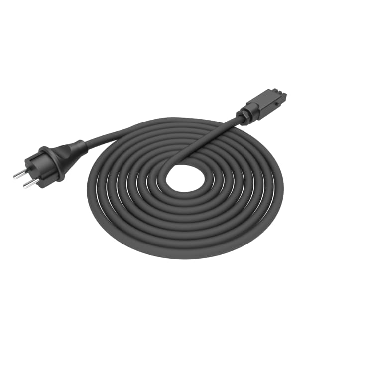 Solamagic ekstra kabel 7,5M med stik, sort