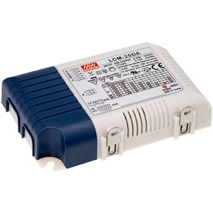 LED-driver LCM-25DA2, 6-54V 25W, 350-1050 mA, DALI