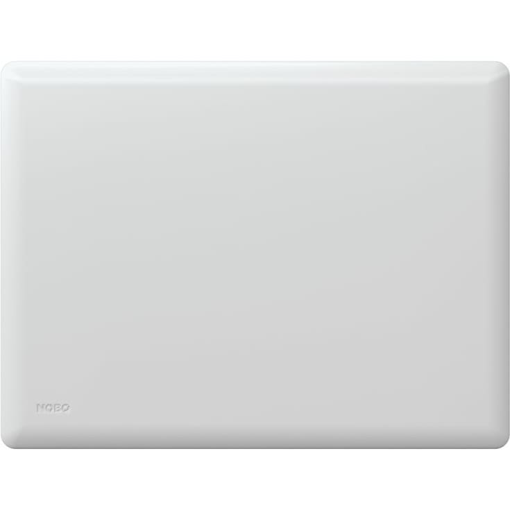 Nobø Top panelovn uten termostat, 500W/400V, hvit, 5 m²