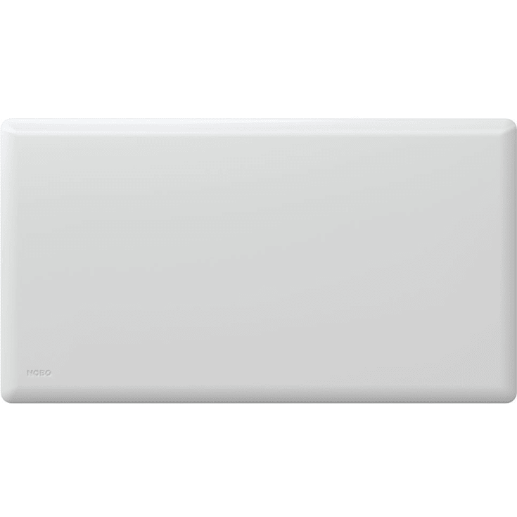 Nobø Top panelovn uten termostat, 1000W/230V, hvit, 10 m²