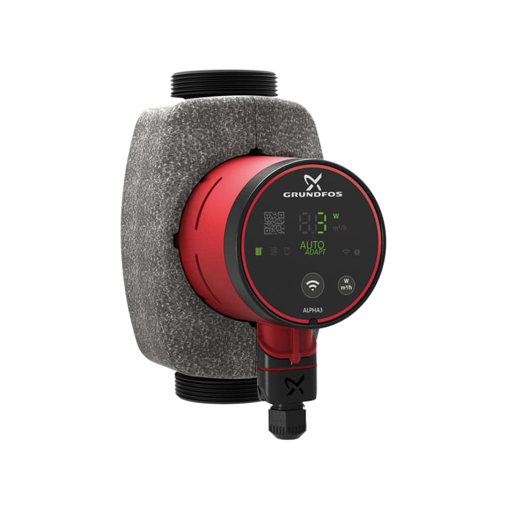 Grundfos Alpha3 32-40 sirkulasjonspumpe 180 mm, varme