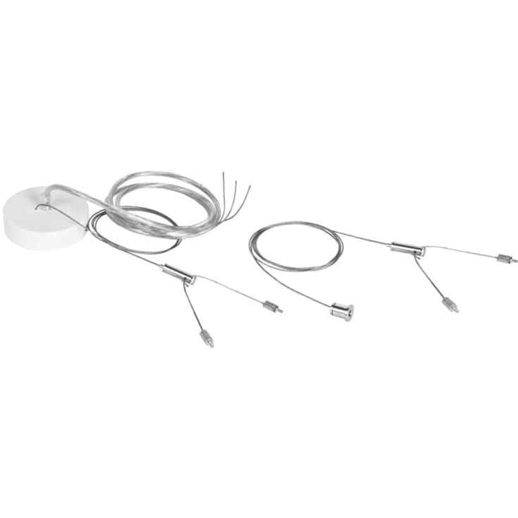 Ledvance Linear armatur, upphängningssats, vit, stål