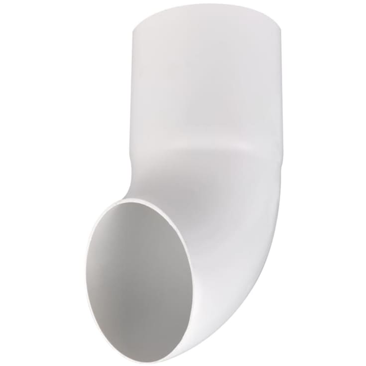 75 mm Ejektor hvit Plastmo